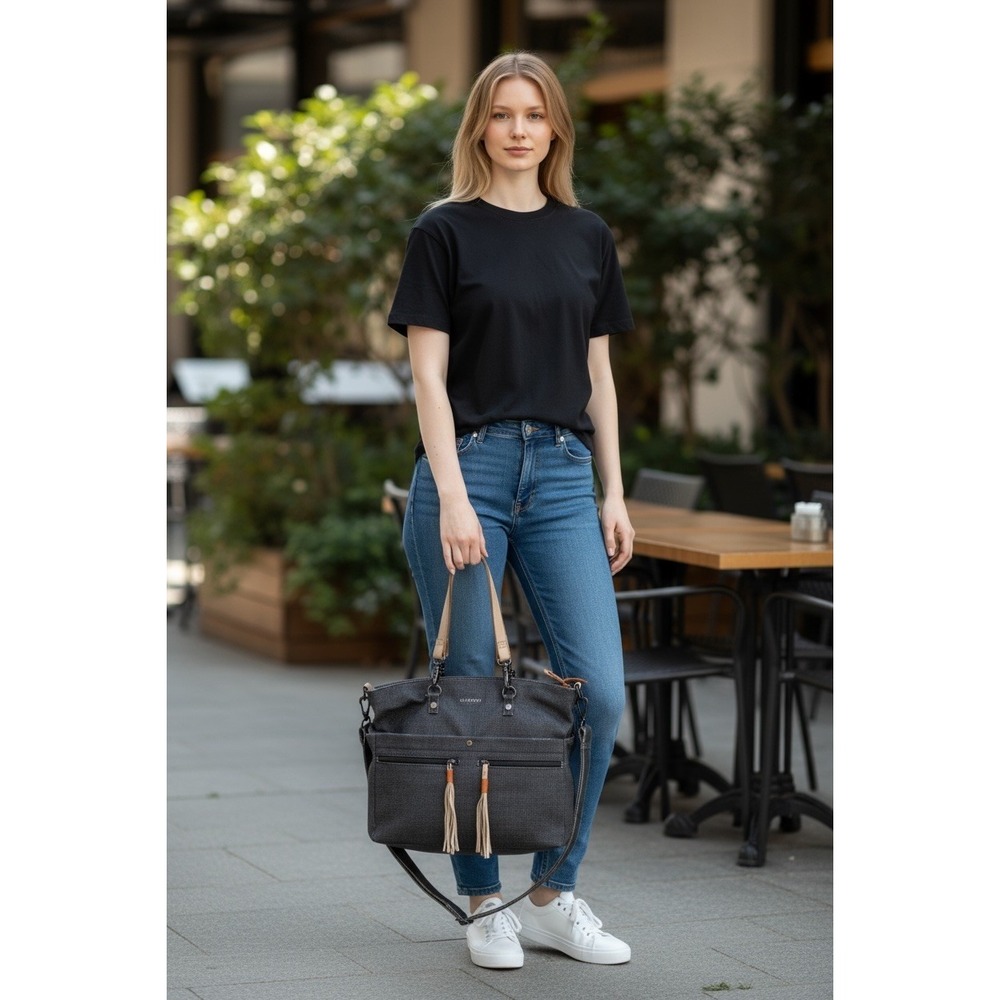 Sherpani Crossbody Shoulder Bag w/ Handles & Adjustable Strap Very  Clean